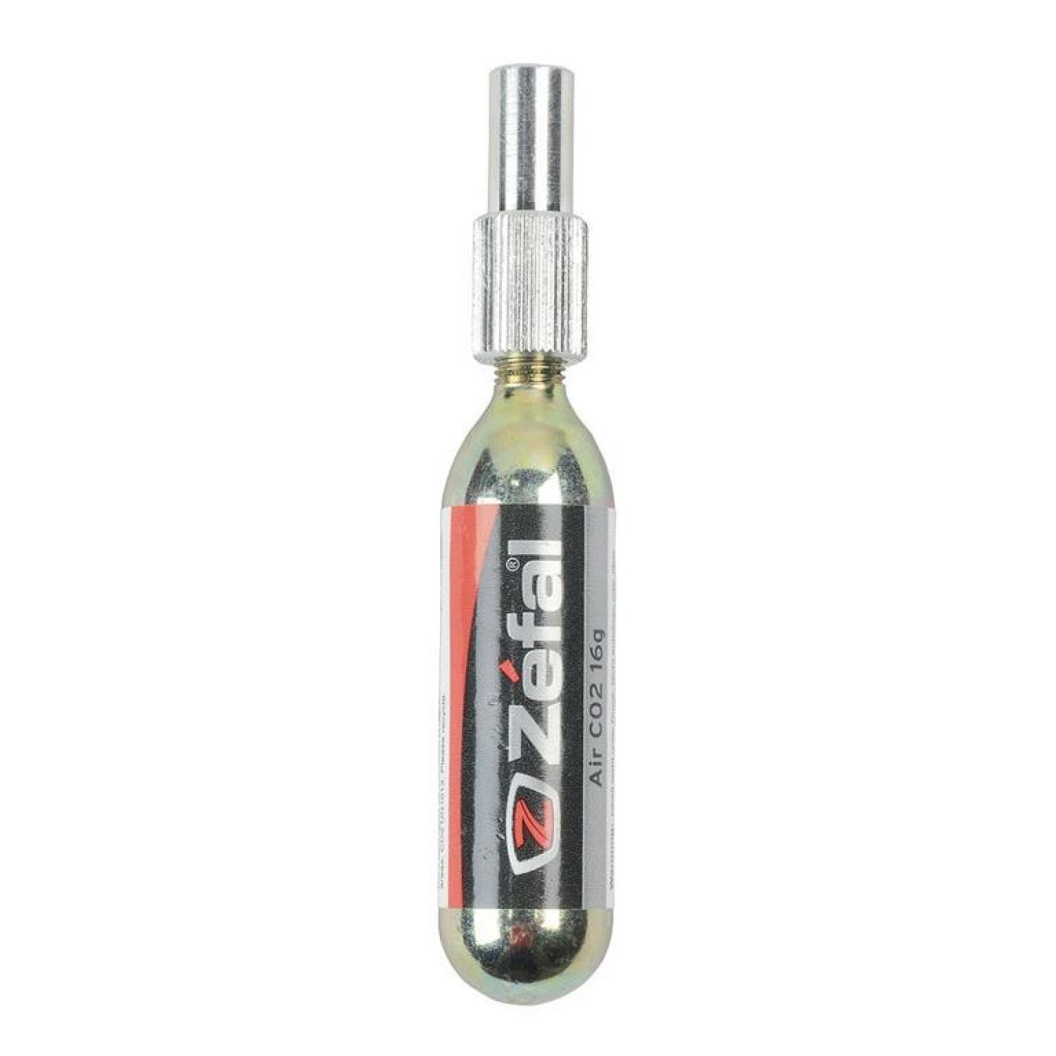 Cartucho Co2 Zefal 16g + ez adaptor