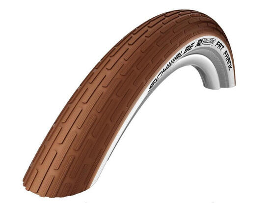 SCHWALBE FAT FRANK 28X2.00 / 50-622 Mm Pneumatico per esterni - Marrone / Crema