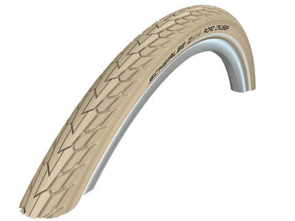 Schwalbe City-Reifen Road Cruiser 26'' Tubetype Wired SBC K-Guard Creme Reflex