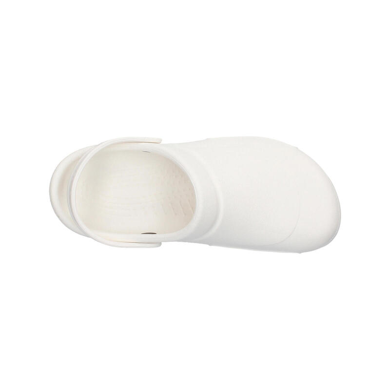 Slapi unisex Crocs Bistro, Alb