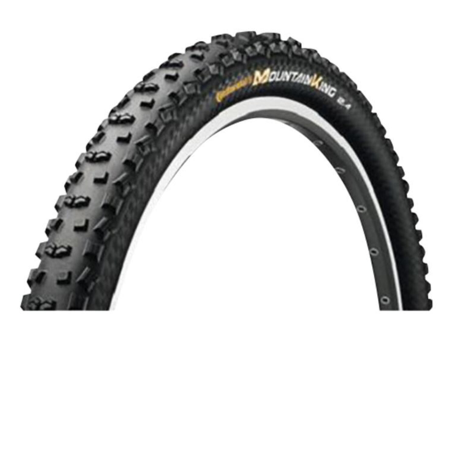 Continental - Pneu De Vélo Continental Mountain King Shieldwall 58-622 - Pneu - Noir - Taille Unique - Decathlon