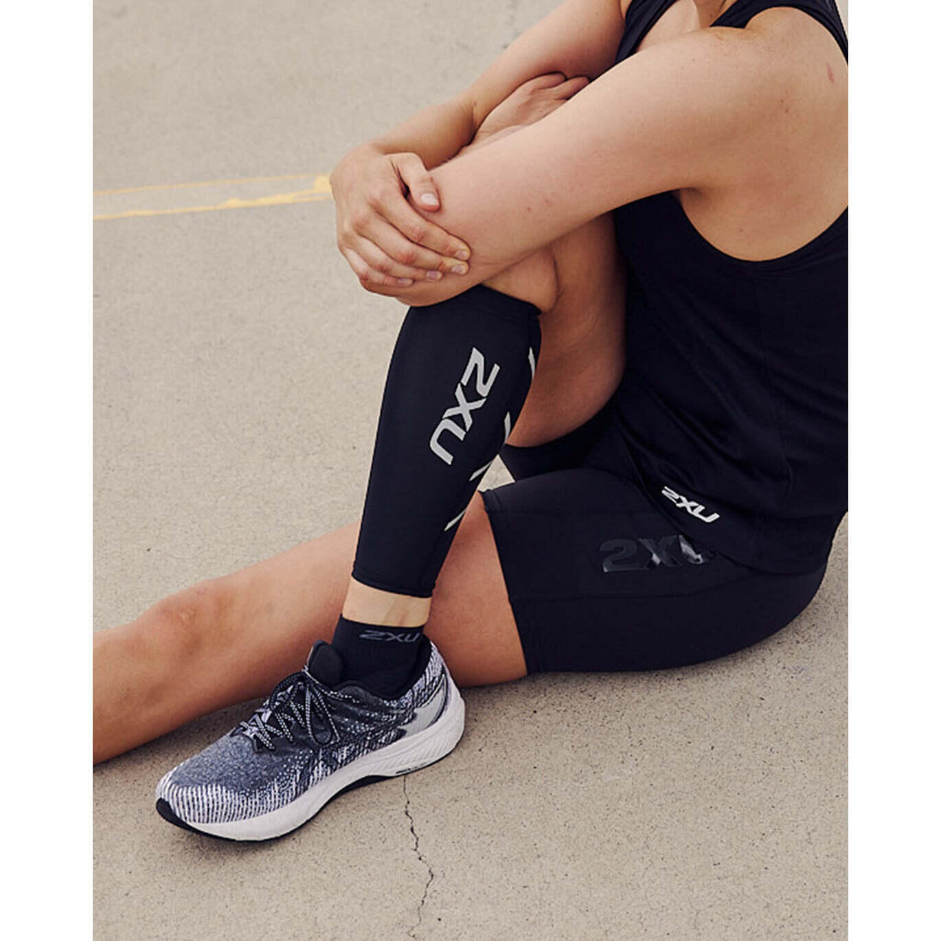 Compressiekous 2xu Zwart 2/3