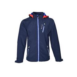 Veste softshell - SANDRO - Marine/Rouge - M