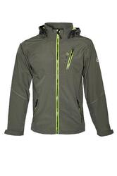 Veste softshell - SANDRO - Olive/Lime - S