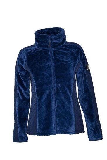 Veste à zip - YELENA - Bleu marine - XXL