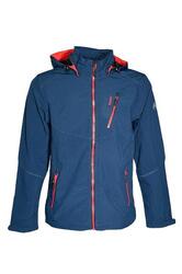 Veste softshell - SANDRO - Marine/Rouge - M