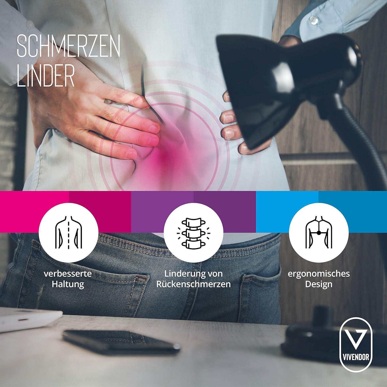 Sport Rücken Geradehalter | Haltungskorrektur Damen Herren, Haltungstrainer 3/7