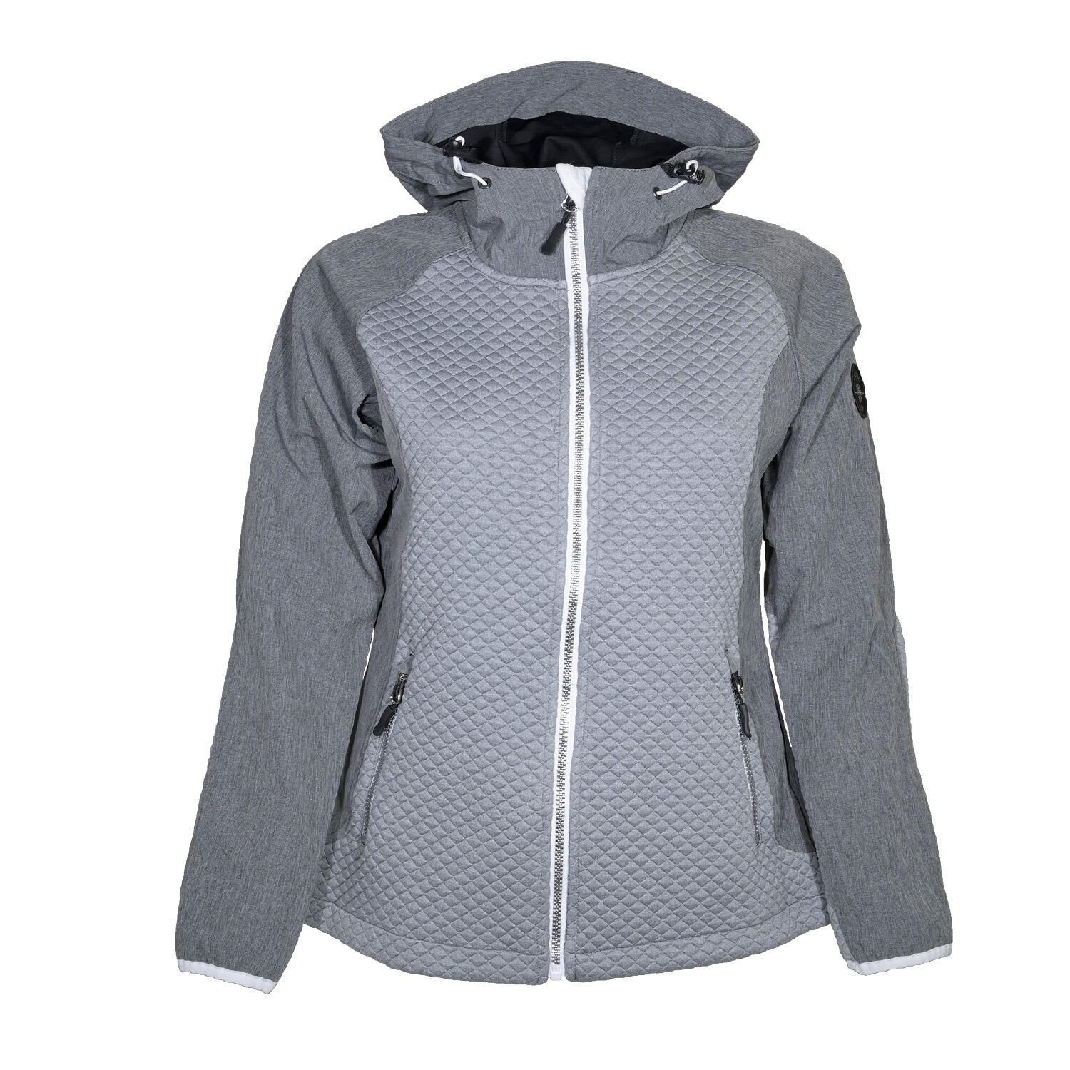 Lhotse - Veste Softshell - Gwen - Gris - Xxl - Softshell - Gris - 52 2xl - Decathlon