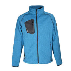 Veste tricotée - BERT - Bleu - L