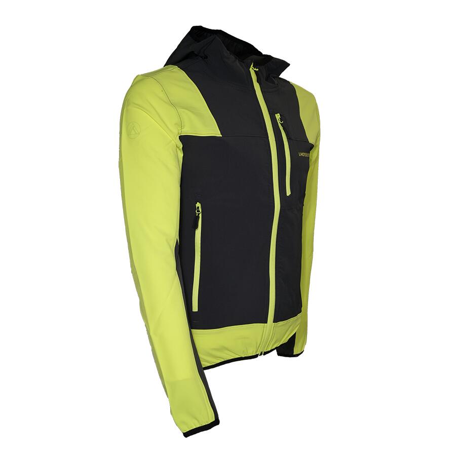 Veste Stretch - LYVIO - Anthracite/Jaune - M 4/4