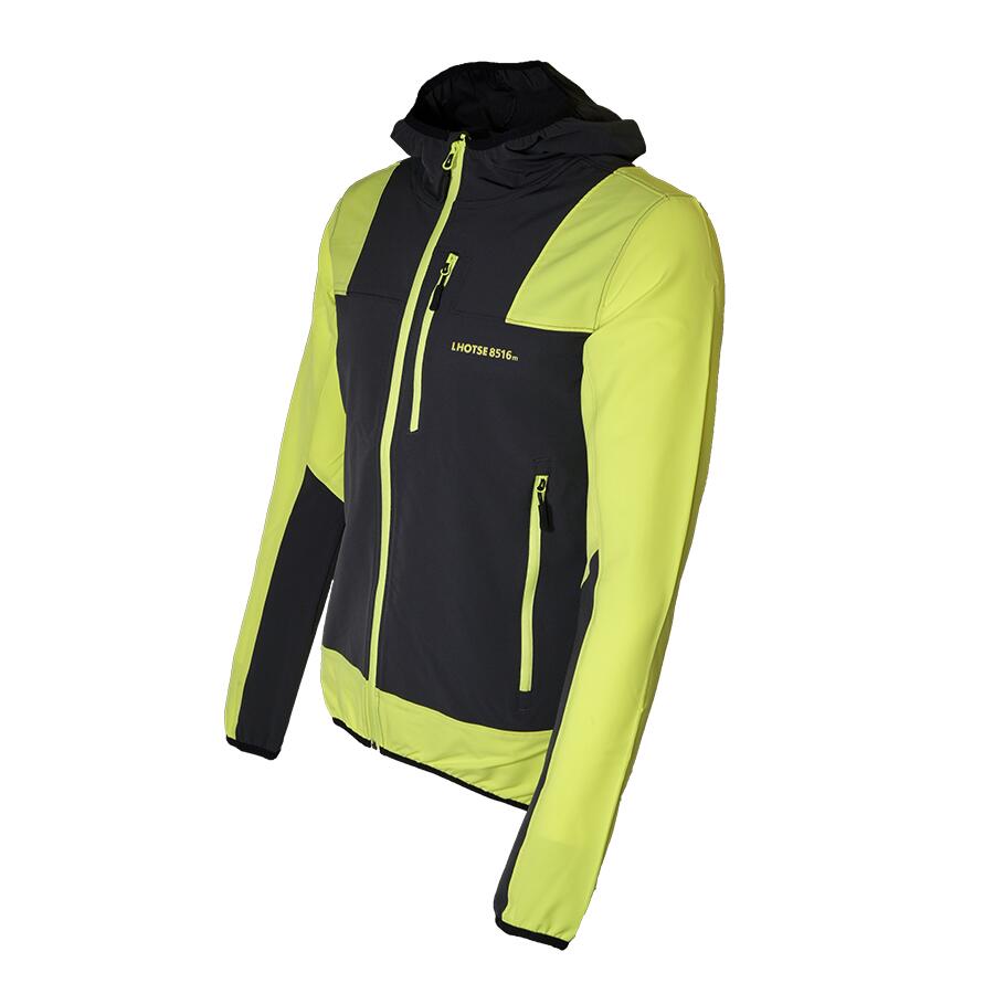 Veste Stretch - LYVIO - Anthracite/Jaune - M 2/4