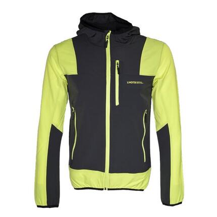 Veste Stretch - LYVIO - Anthracite/Jaune - M