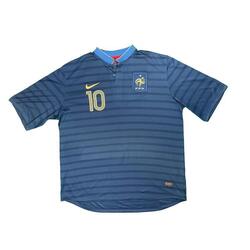 Reconditionné - Maillot foot vintage France #10 Benzema saison 2012-2013 - Bon