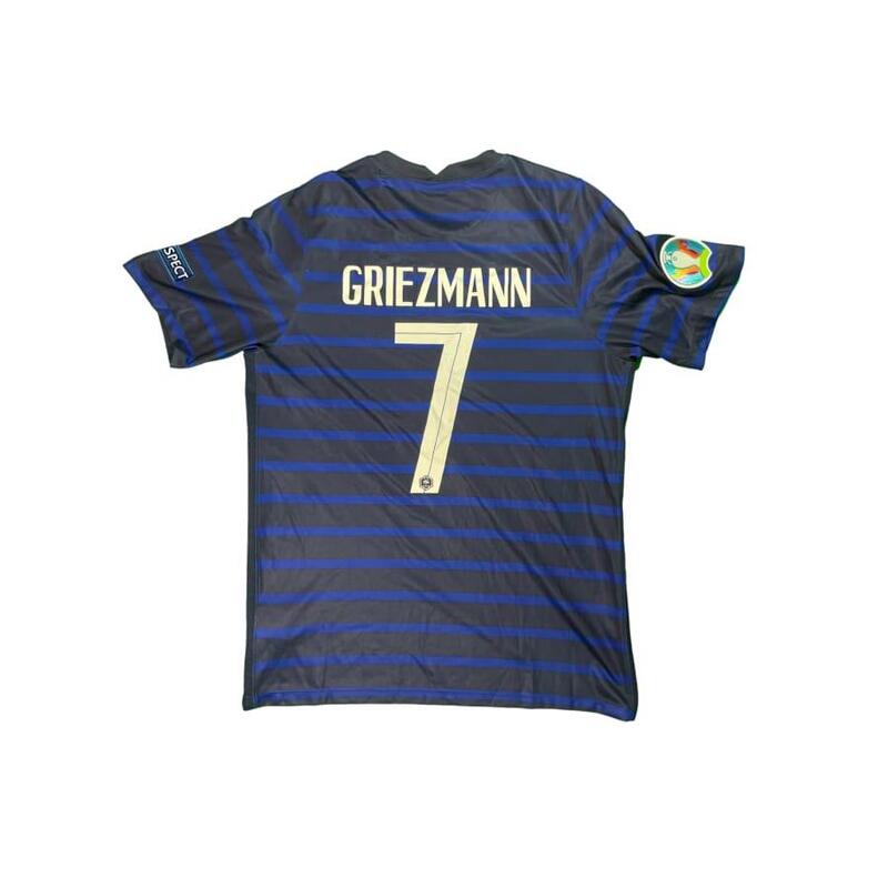 Reconditionné - Maillot foot vintage France  #7 Griezmann saison 2020-2021 - Bon