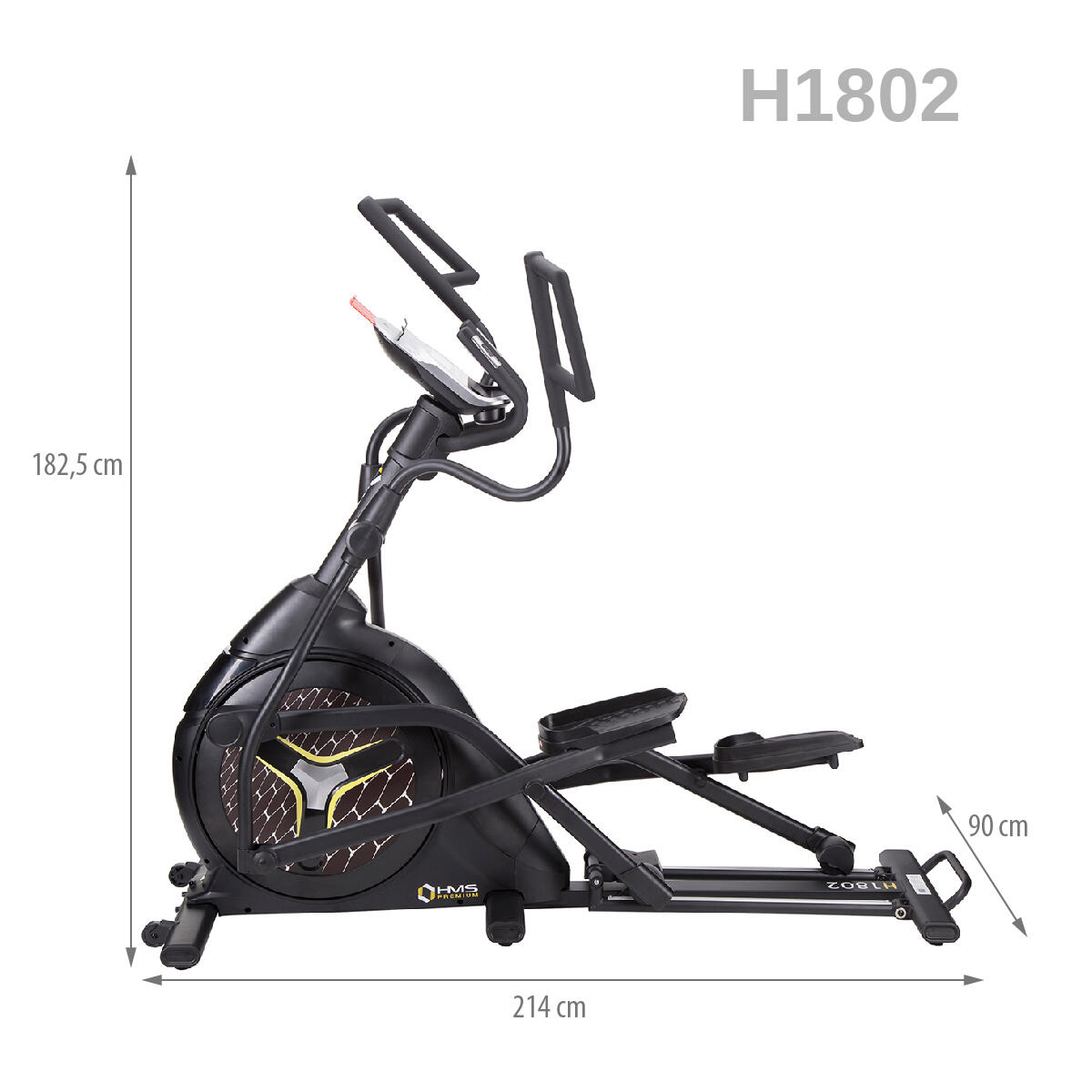 Vélo elliptique électromagnétique  HMS PREMIUM H1802 3/7