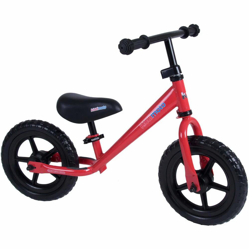 KIDDIMOTO Super Junior - Laufrad - Rot