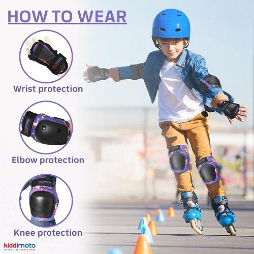 Set de protections - Licorne - Protection - Pour enfants - Medium