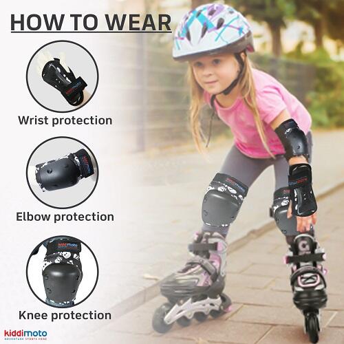 Set de protections - Skulls - Protection - Pour enfants - Medium