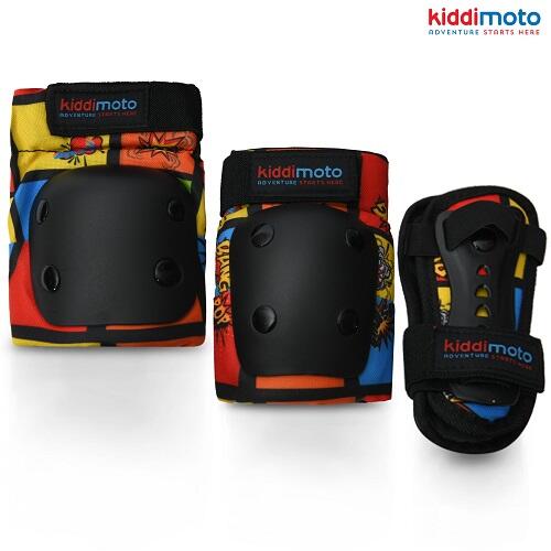KIDDIMOTO Padset - Comic - Bescherming - Voor kinderen - Medium