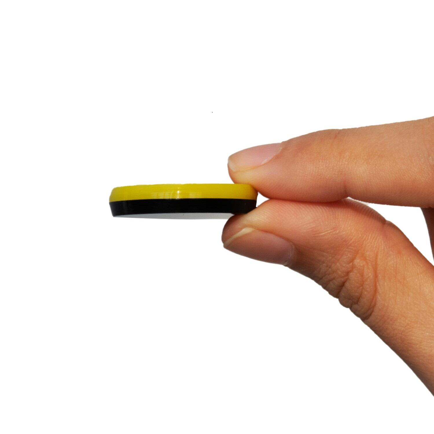 Moneda Sorteo Campo Zastor Lucy Amarillo/Negro 4/4
