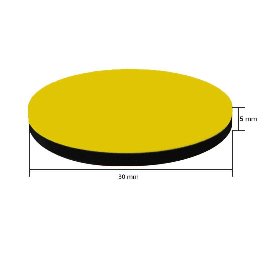 Moneda Sorteo Campo Zastor Lucy Amarillo/Negro 3/4