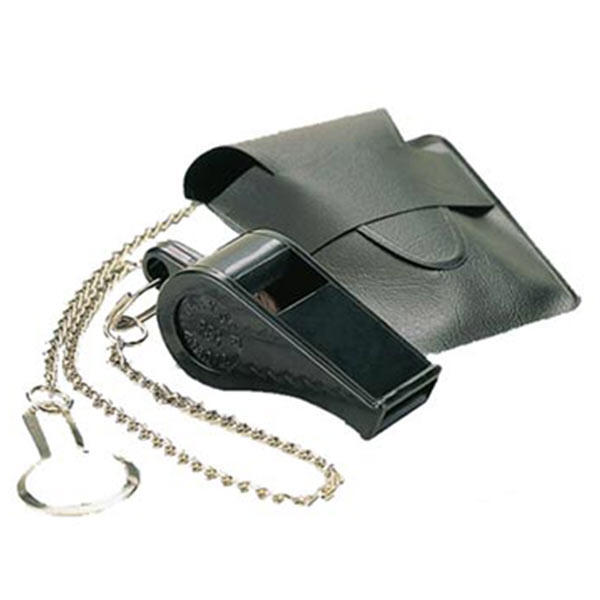 ZASTOR Silbato Naysir N-1B Con anilla, cadena y funda