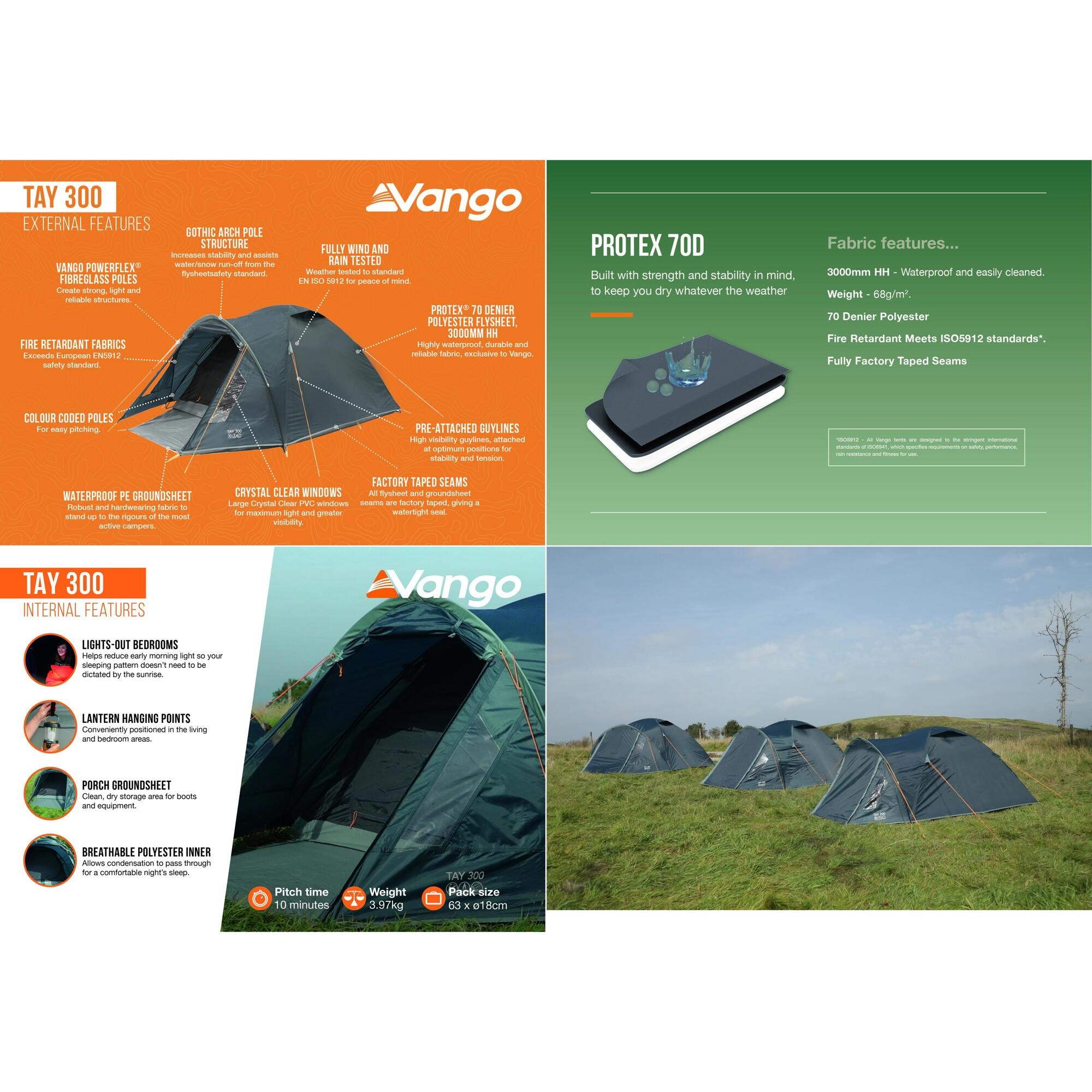 Vango Tay 300 Poled Tent (2025) 2/7