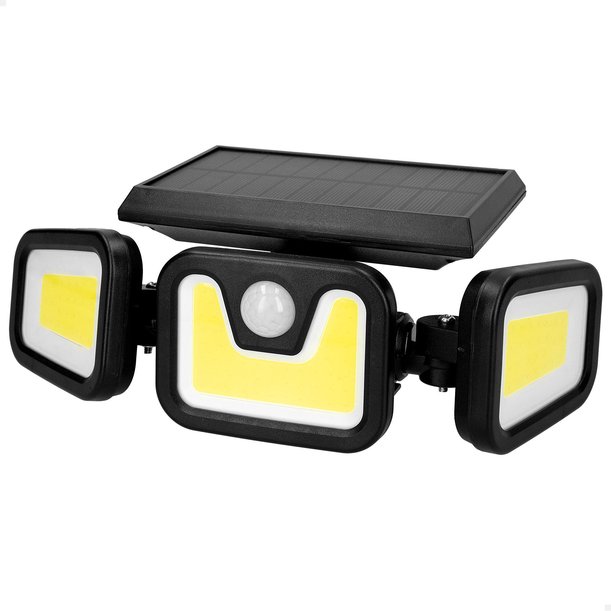 AKTIVE Aktive Aplique solar LED con sensor de movimiento 350 lúmenes