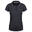 Dames Remex II Polo Hals TShirt (Zwart)