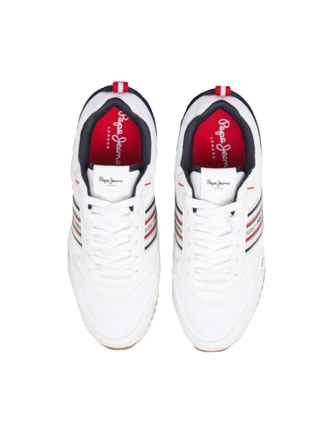 Zapatillas para Hombre Pepe jeans Dublin half Blanco 3/4