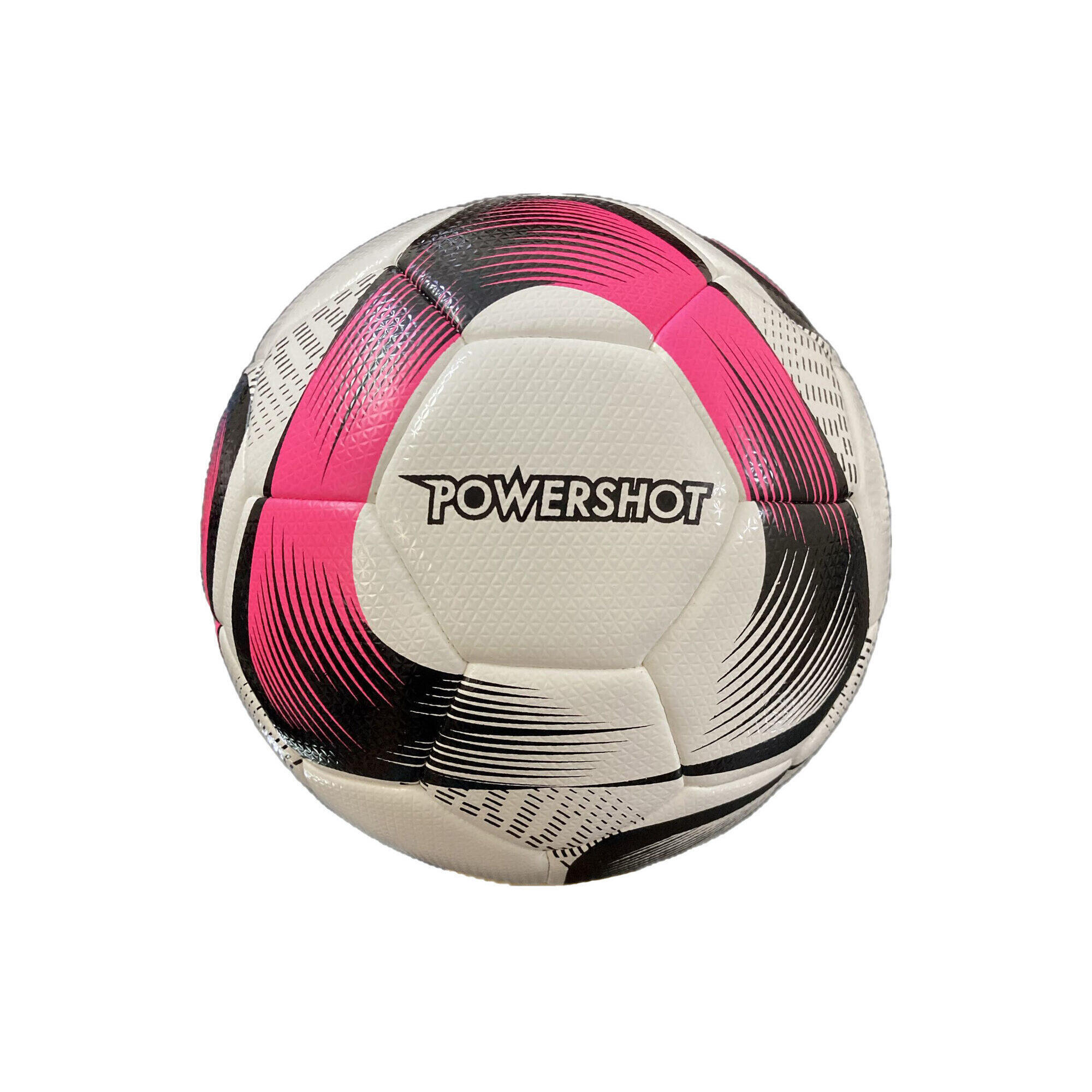 Power Shot - Ballon De Futsal - Ballon De Foot - Blanc|noir|rose - 4 - Decathlon