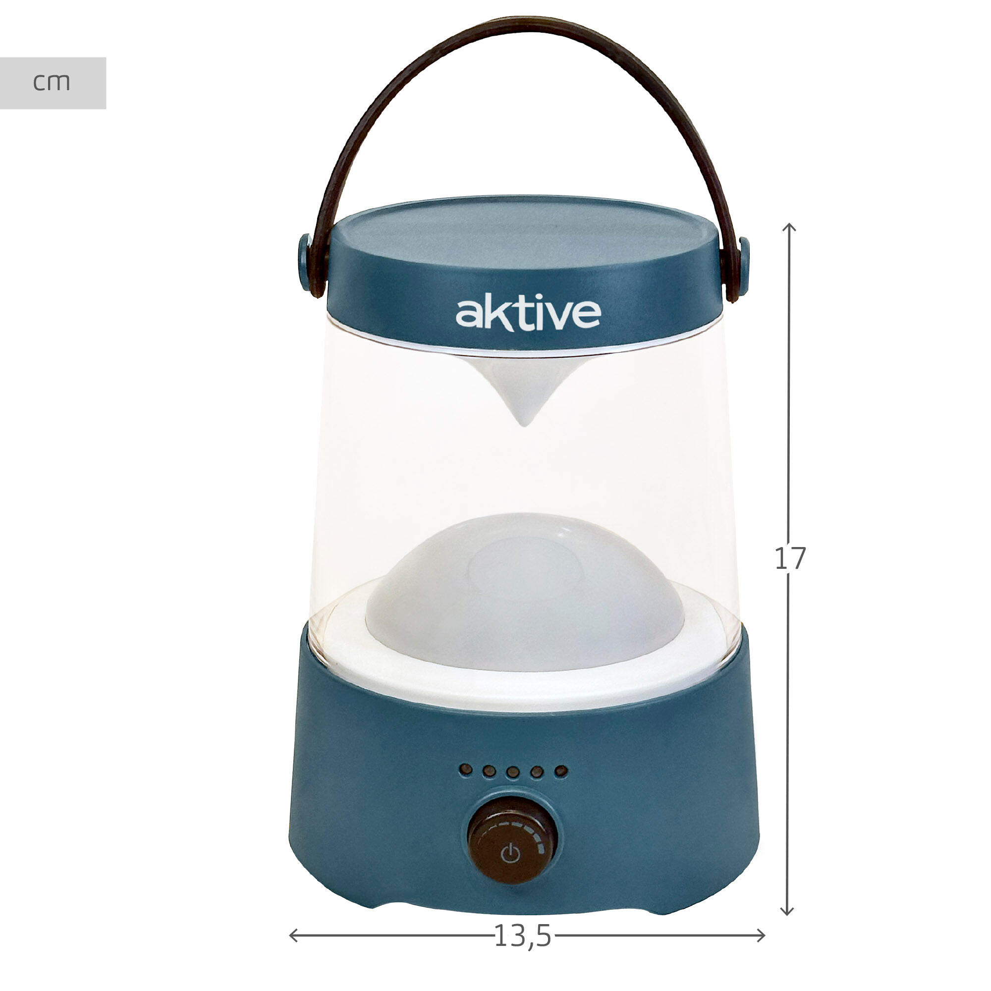 Aktive Lampe de camping LED 2 en 1 rechargeable USB 400 lumens dimmable 4/7