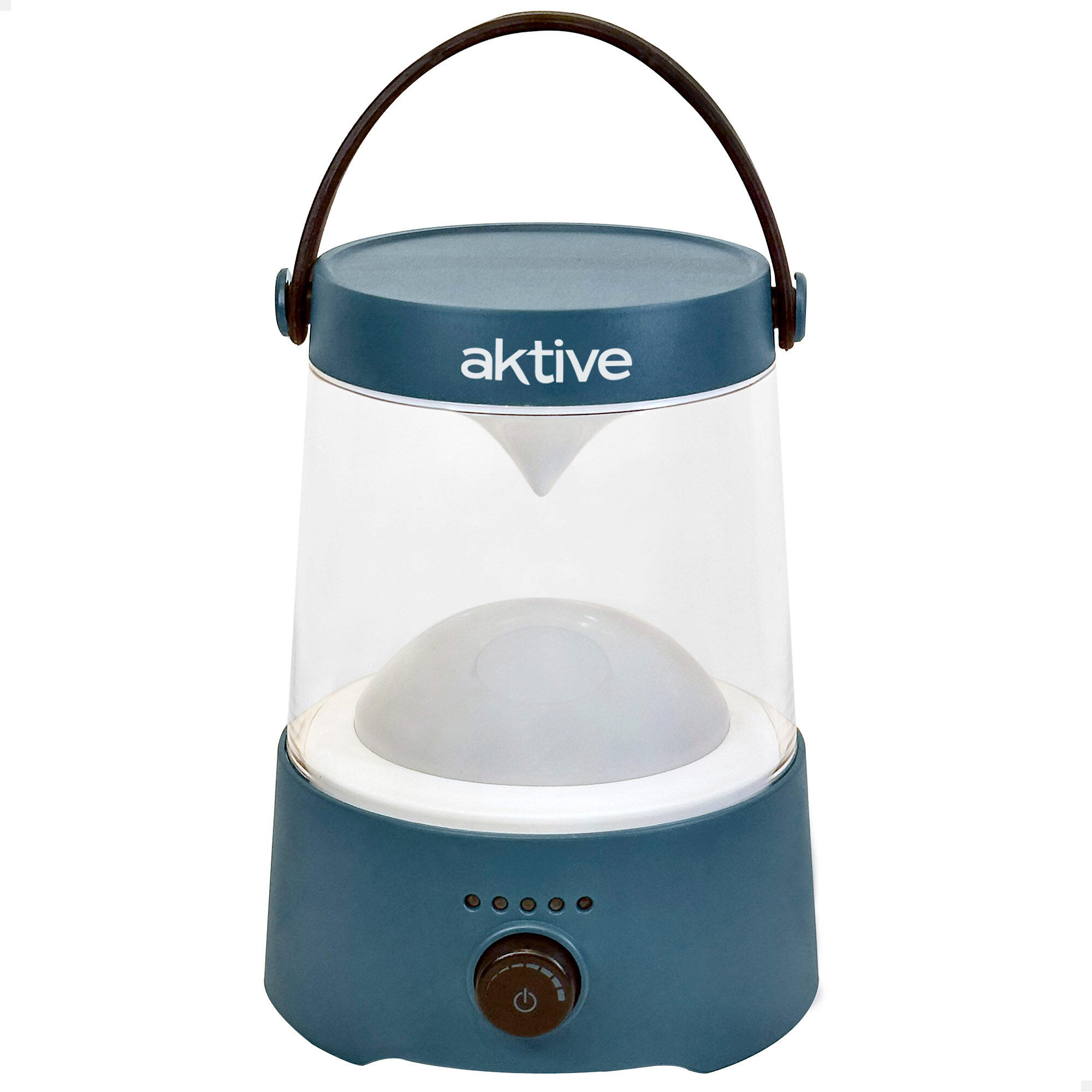 AKTIVE Aktive Lámpara LED camping 2 en 1 recargable USB 400 lúmenes regulable