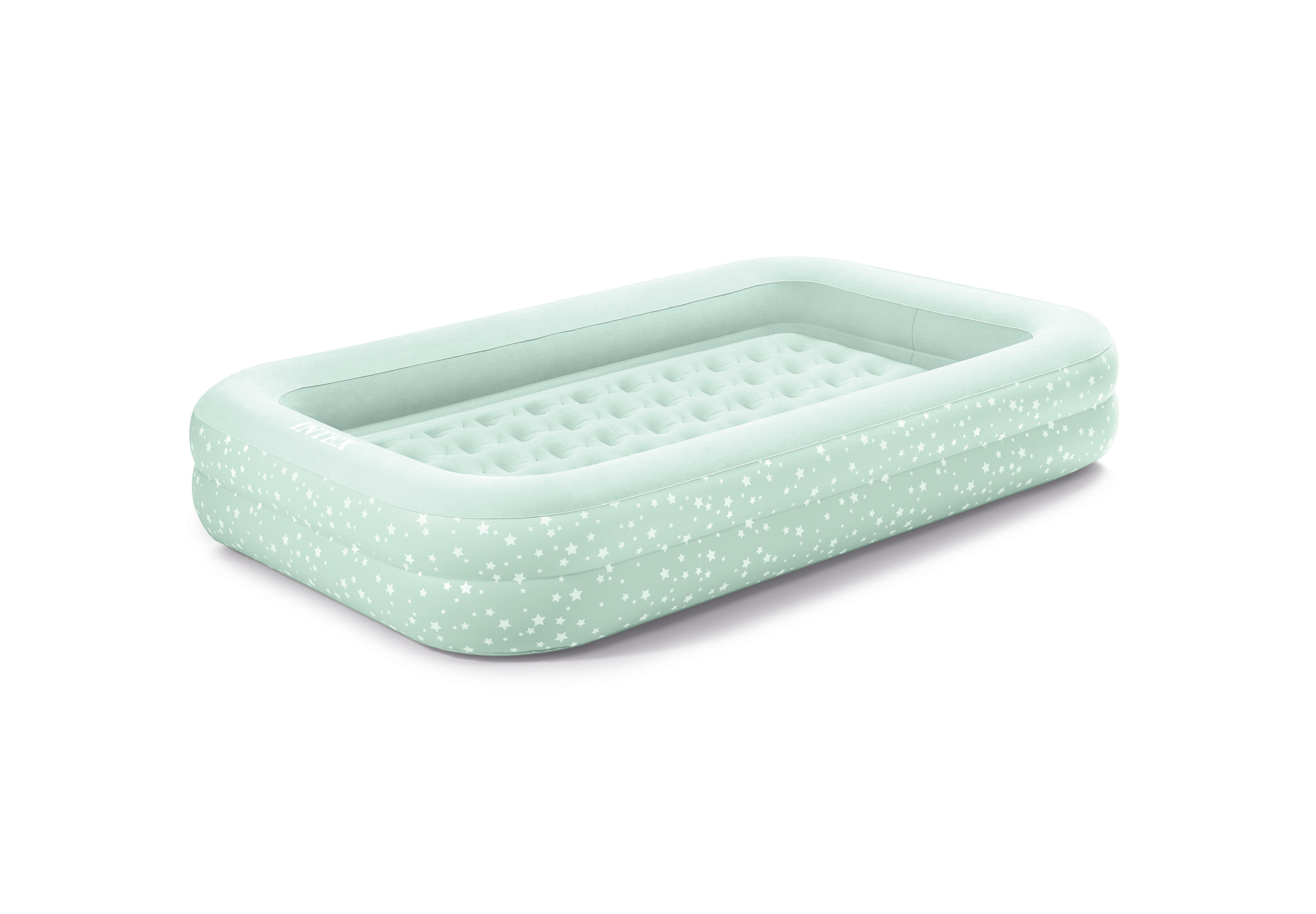 INTEX Kinder Kampeer Luchtbed - Luchtbed - 168x107x25cm - Inclusief accessoires