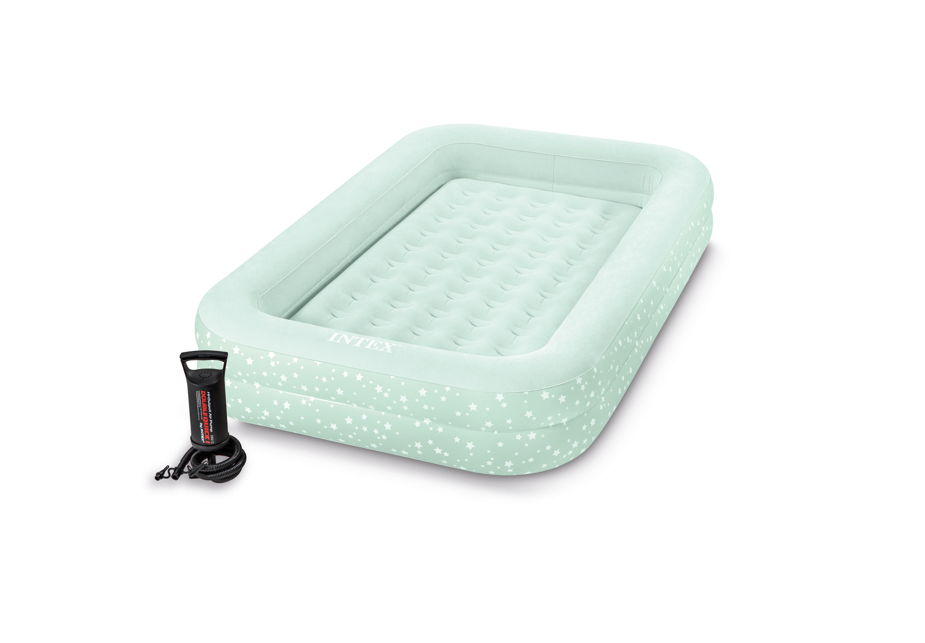 Kinder Kampeer Luchtbed - Lit Gonflable - 168x107x25cm - compris les accessoires 3/7
