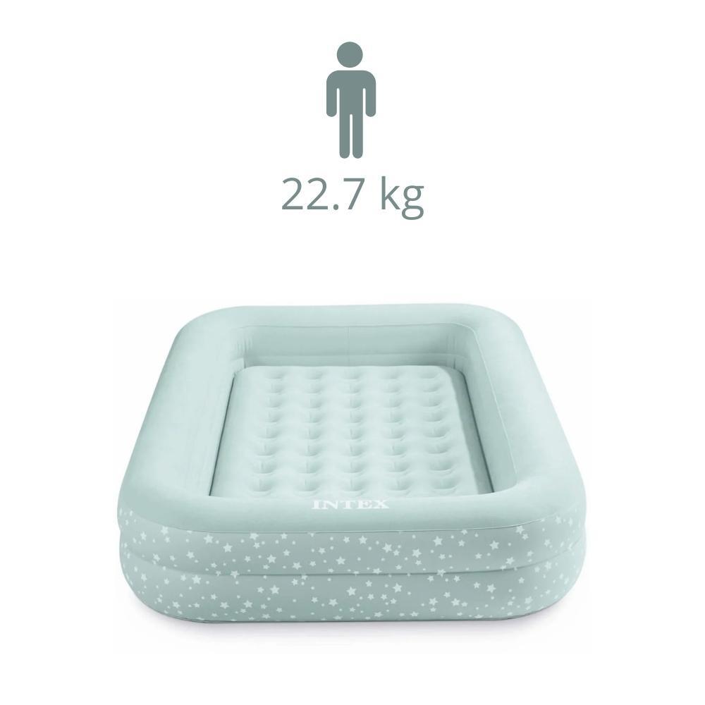 Kinder Kampeer Luchtbed - Lit Gonflable - 168x107x25cm - compris les accessoires 2/7