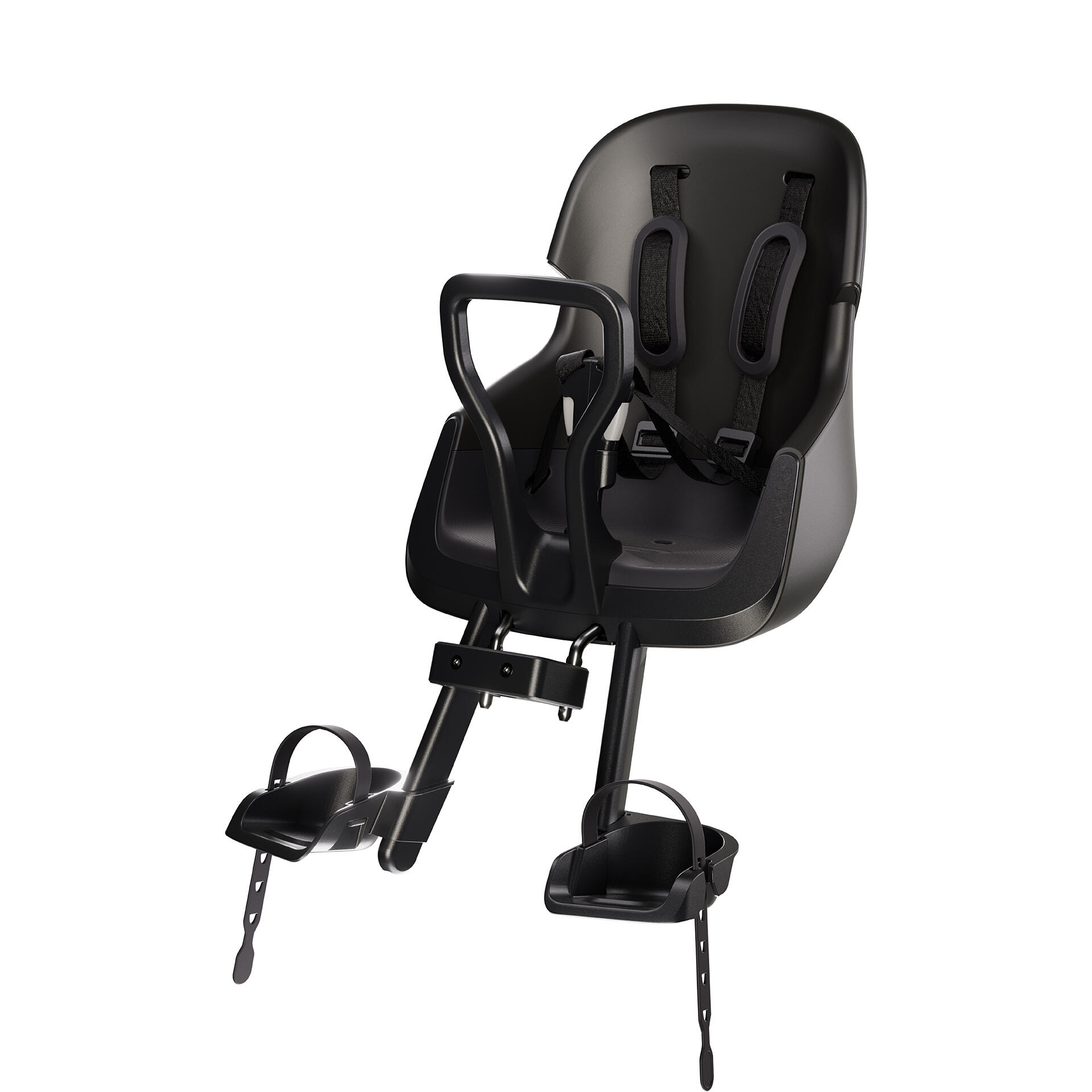 Cadeira bicicleta frontal bebé exclusive evolve preto