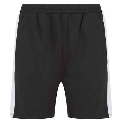 Unisex gebreide ritsbroek voor volwassenen (zwart/gunmetaalgrijs)