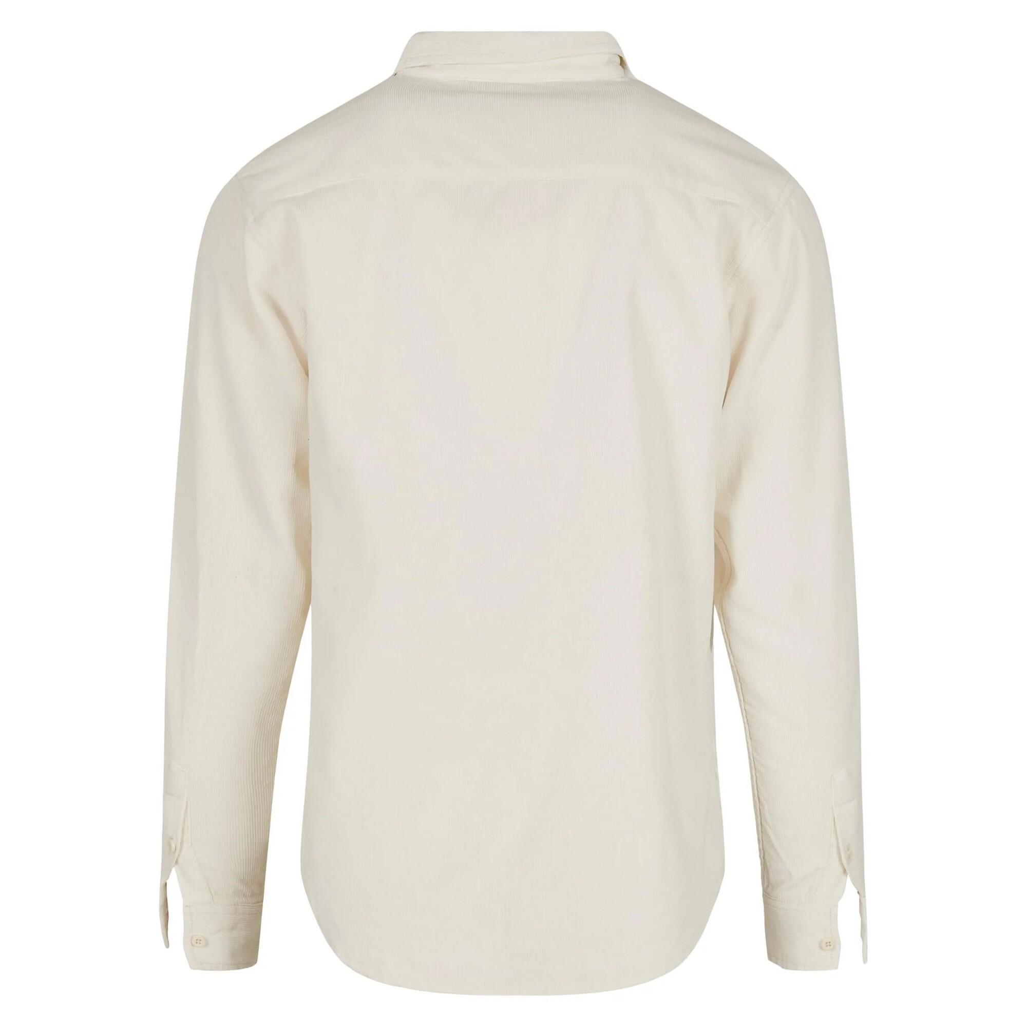 Camicia Uomo Urban Classics Sabbia Bianca 2/2