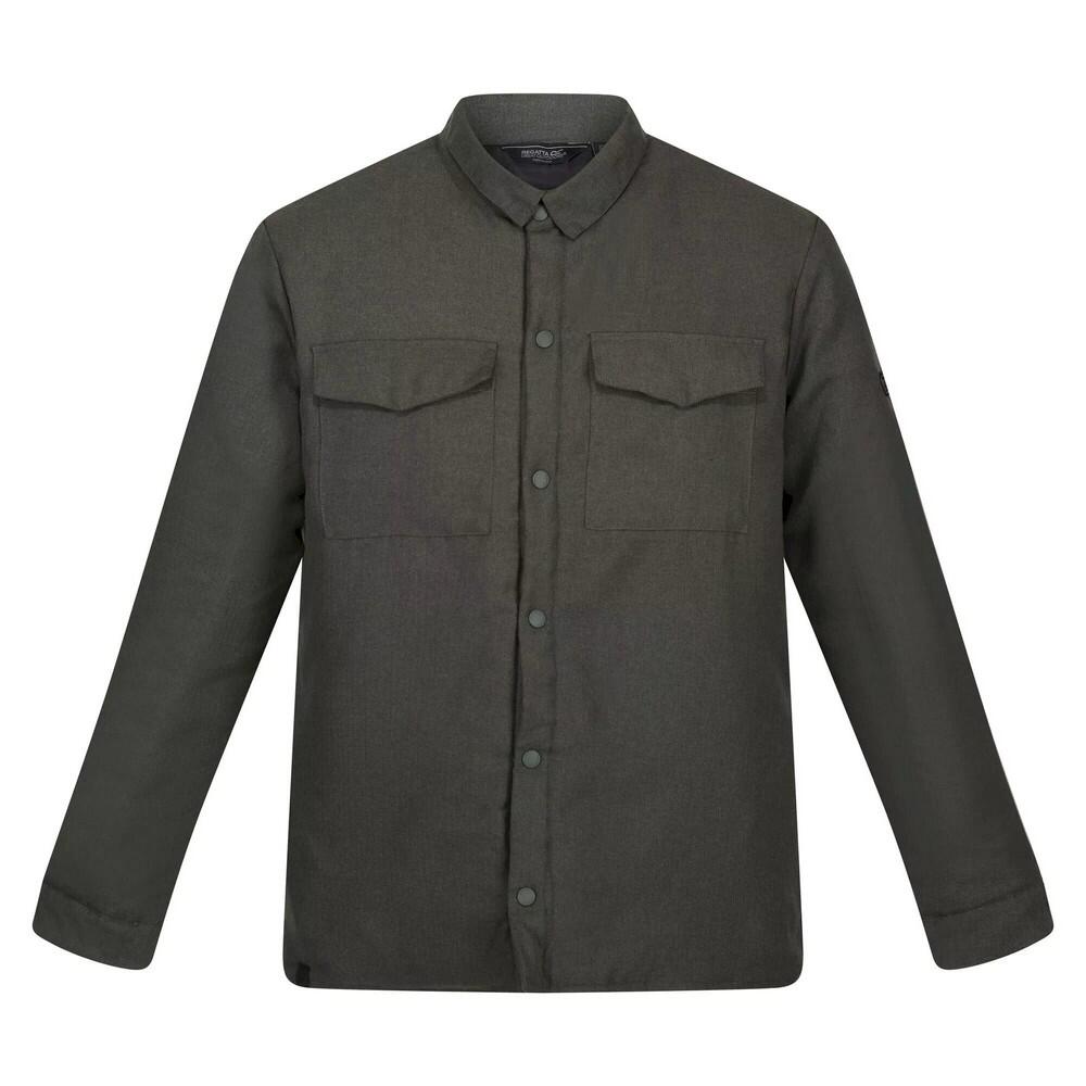 Camisa térmica gawayne homem cáqui escuro