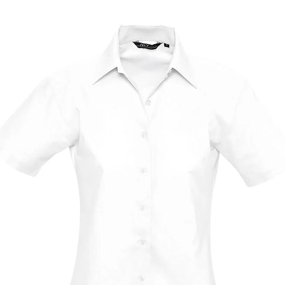 Blouse ELITE Femme (Blanc) 2/3