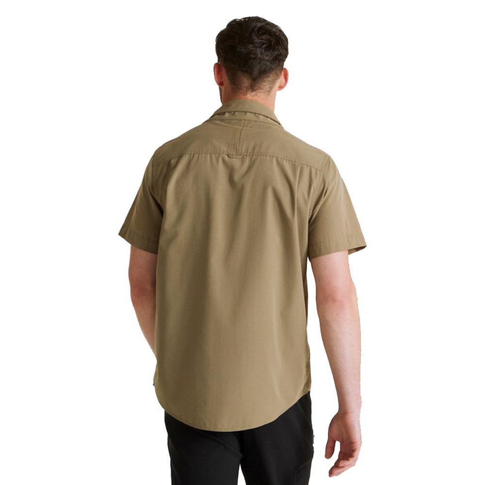 Especialista Kiwi Camisa de manga curta masculina (Pebble) 3/4
