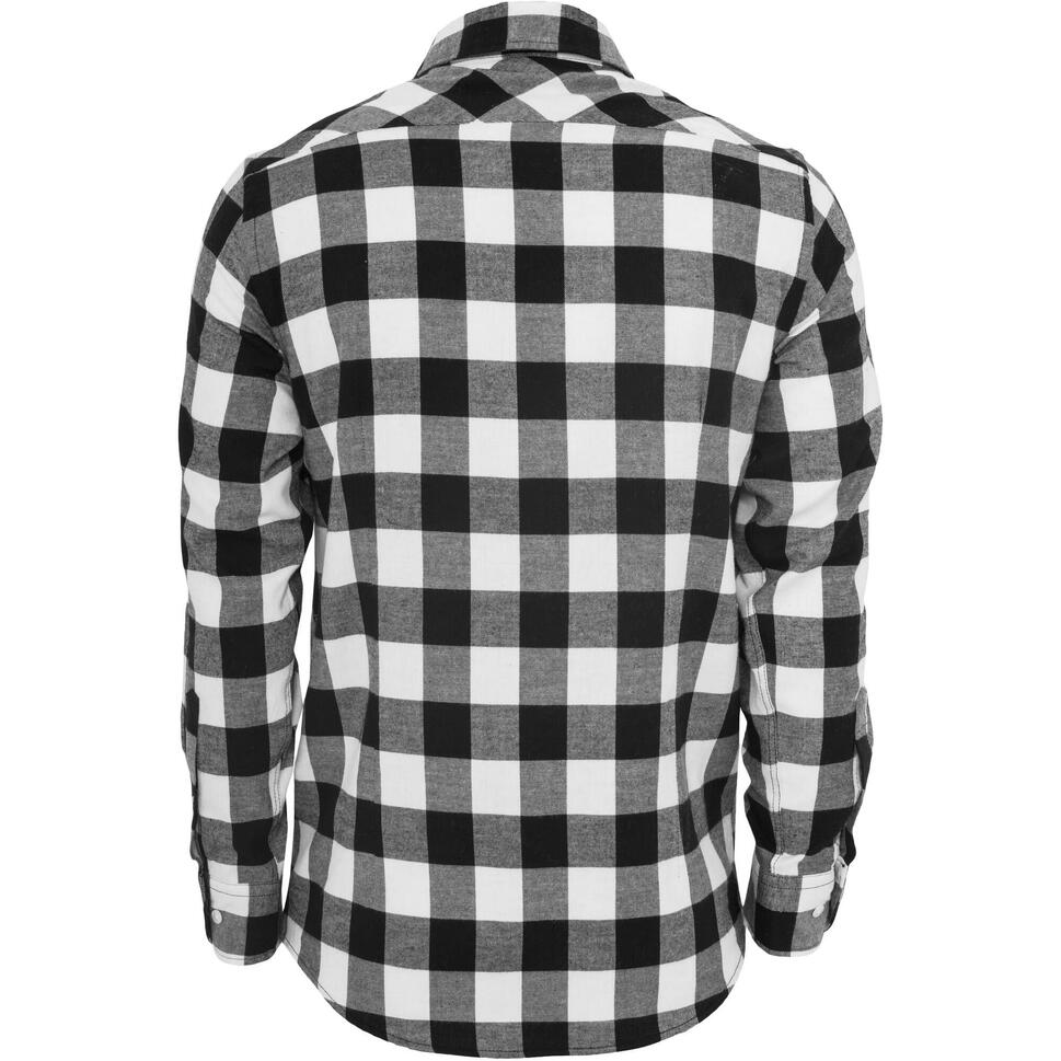Flanelowa Koszula Męska W Kratę