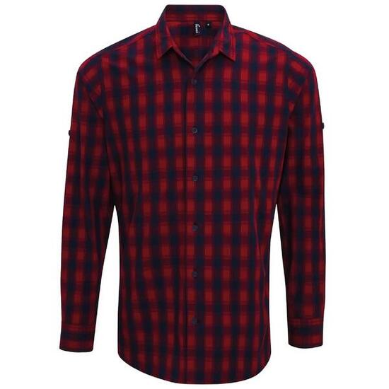 Chemise MULLIGAN Homme (Rouge / Bleu Marine)