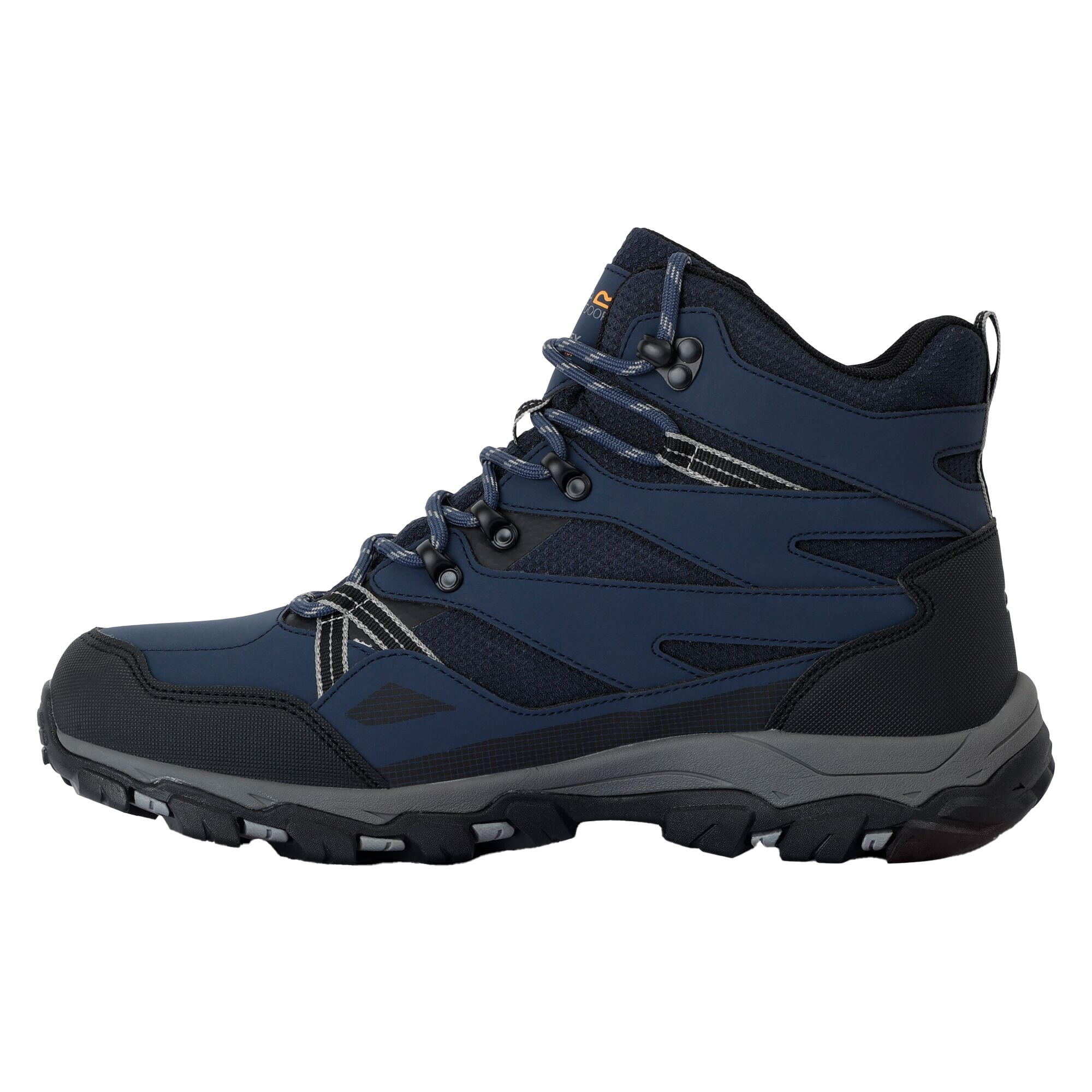 Scarponcini Da Passeggio Uomo Regatta Holcombe III Blu Navy Acciaio Scuro 3/5