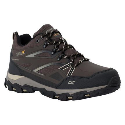 Heren Holcombe 3 Laag Wandelschoenen (Zwart/Graniet)