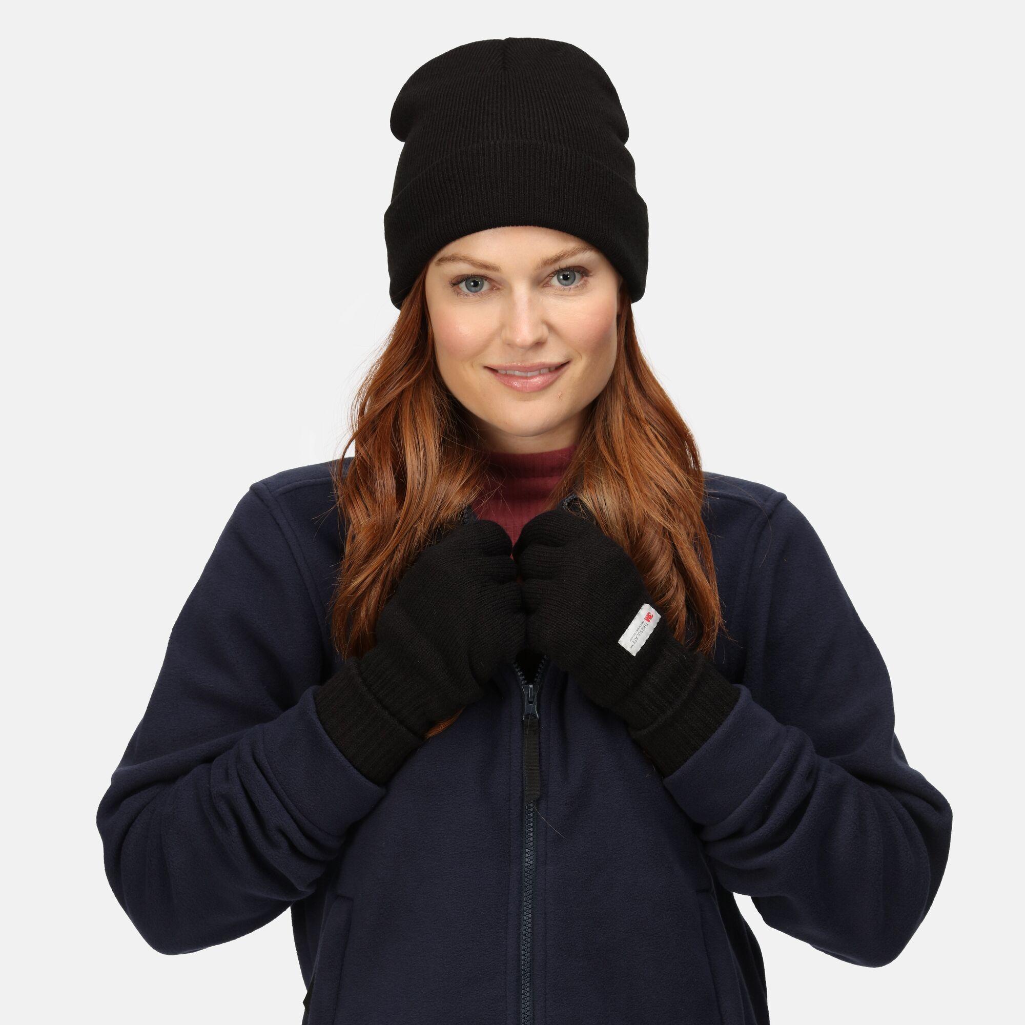 Axton Berretto In Maglia Unisex Regatta Nero 4/5