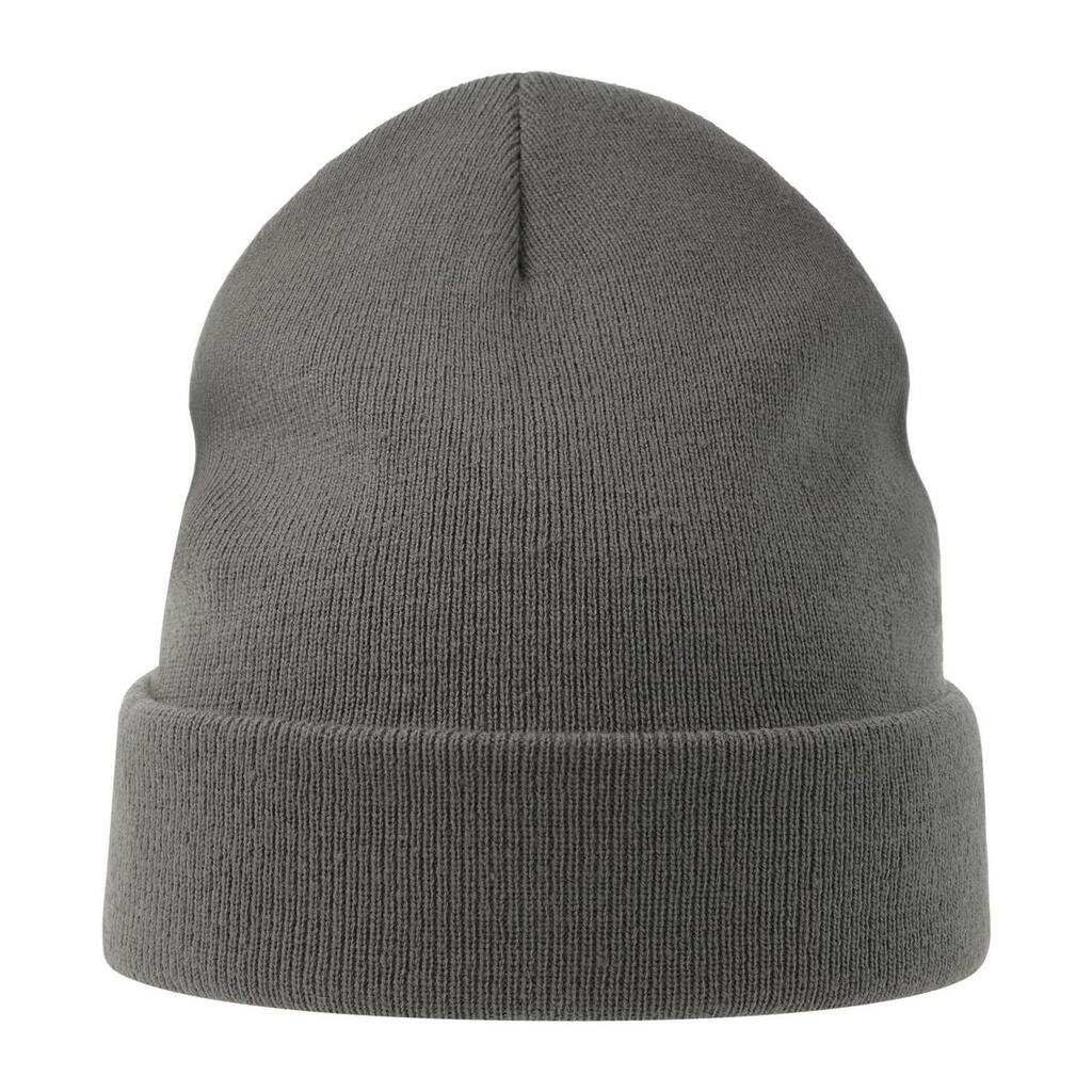 Unisex Adult Pier Polartech Lined Beanie (Dark Grey)