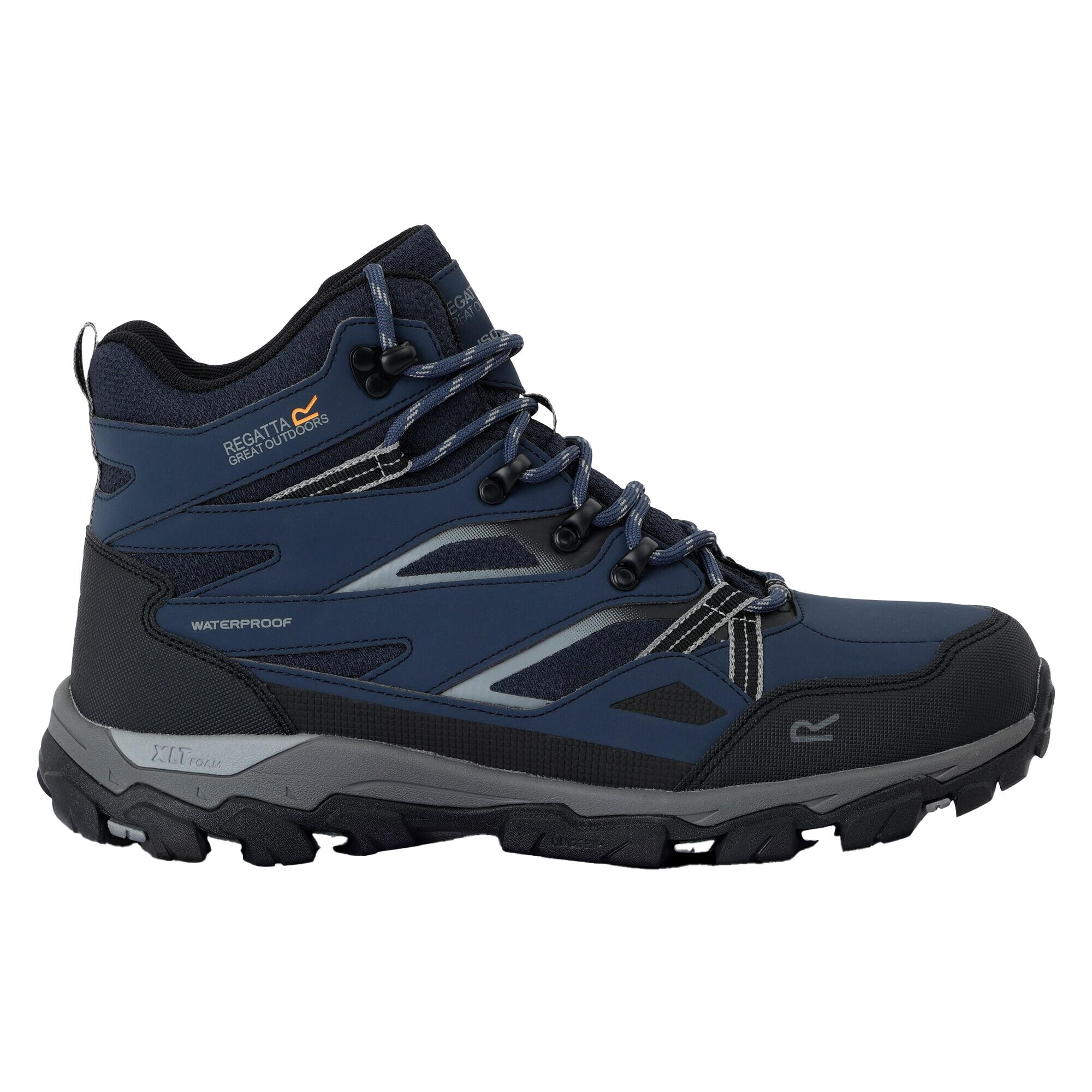 Scarponcini Da Passeggio Uomo Regatta Holcombe III Blu Navy Acciaio Scuro 4/5