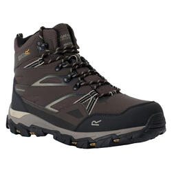 Bottines De Marche HOLCOMBE Homme (Gris Foncé / Rouge)